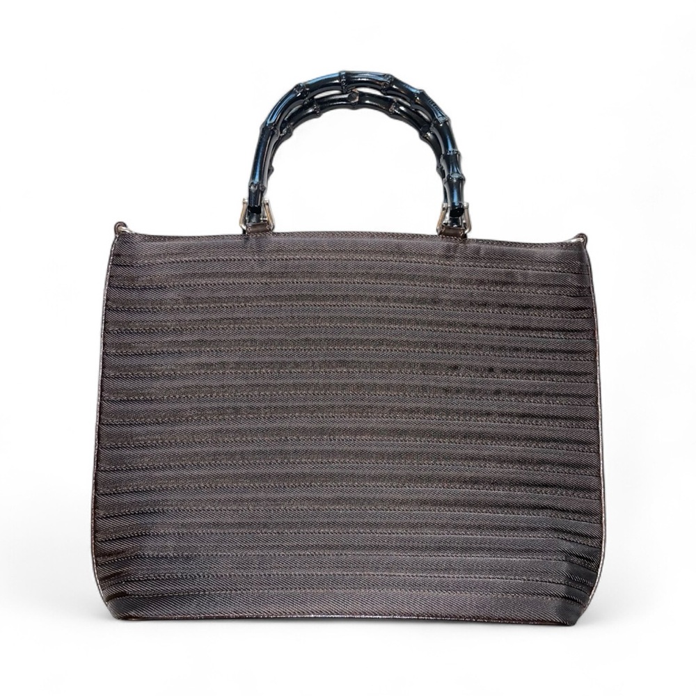 Gucci Chocolate Brown Bamboo Tote - Picture 8 of 8